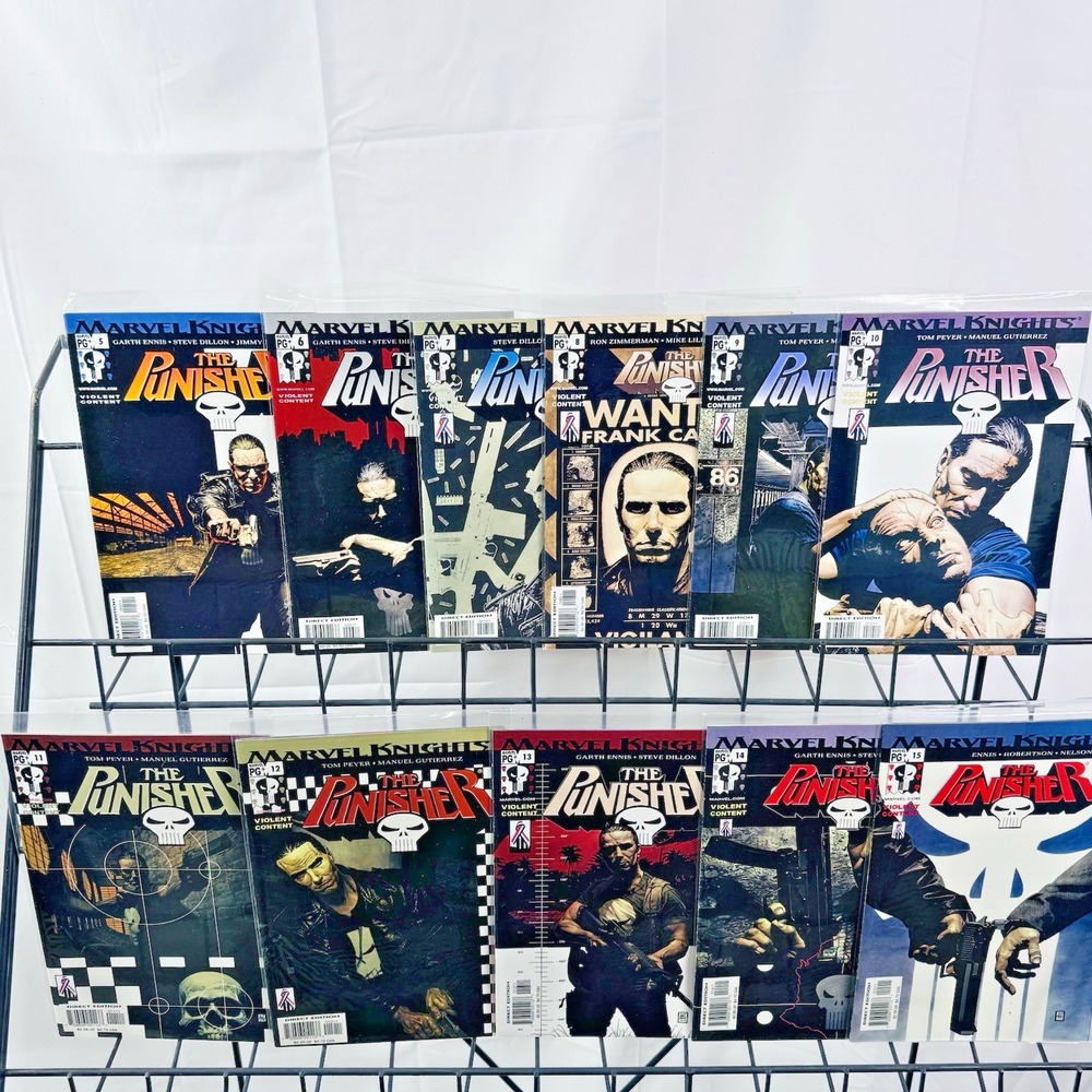 Punisher 5-15 Lot‎ Marvel Knights Volume 6 Garth Ennis